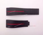 Rubber B Replica Watch Band 20mm for Rolex Yacht-master Watch